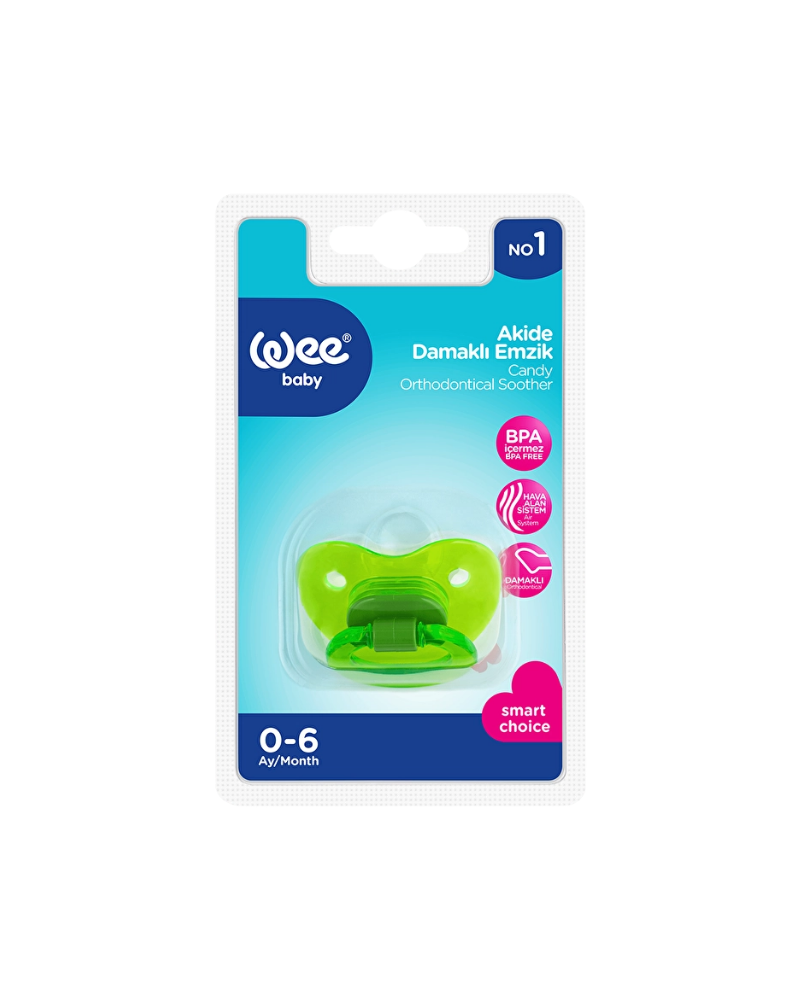 WEE BABY CANDY BODY ORTHODONTIC SOOTHER NO:1 24X24