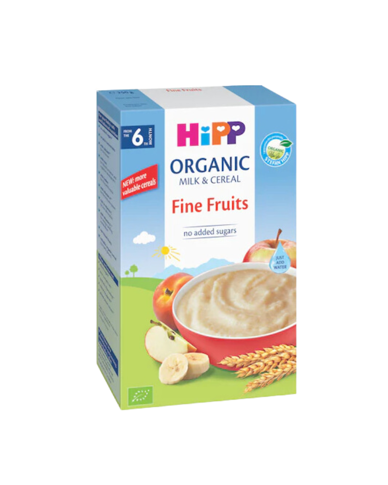 3141-02-U HIPP PURE QUMESHTI ME FRUTA BIO 250 GR