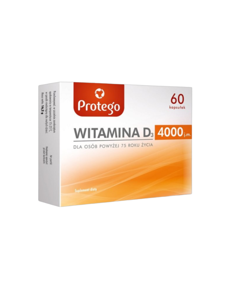 VITAMIN D3 4000 IU 60 CPS PROTEGO