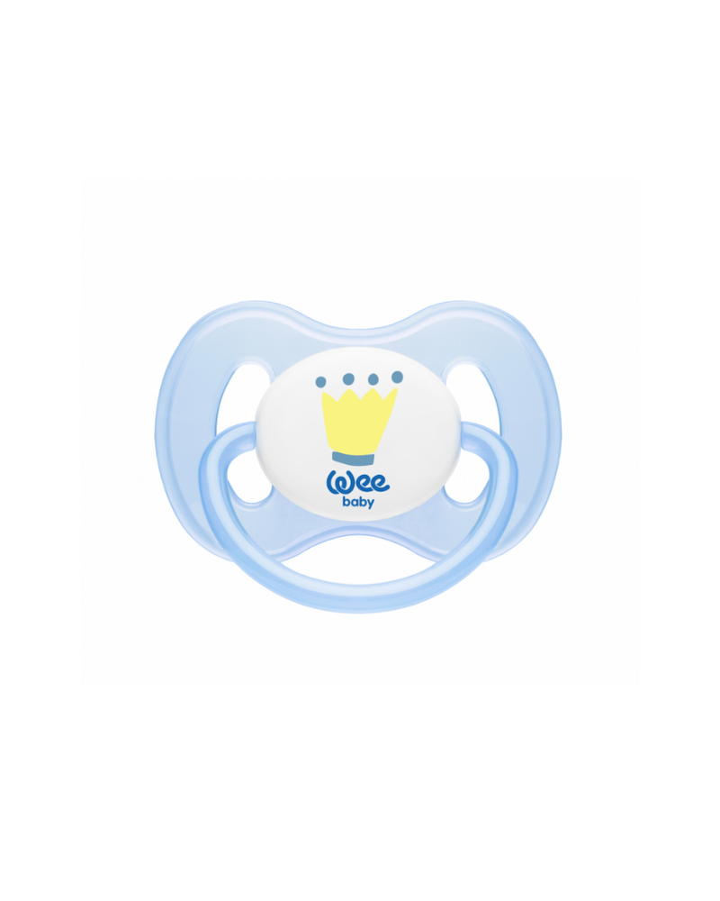 WEE BABY BUTTERFLY ORTHDONTIC TEAT SOOTHER NO:2 24X24