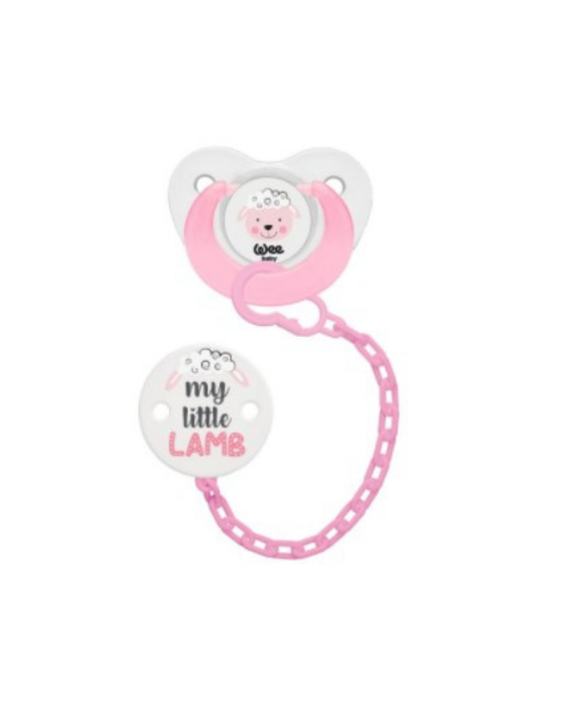 WEE BABY SOOTHER &SOOTHER CHAIN SET NO:3
