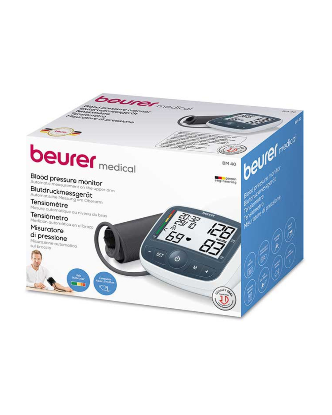 BM 40 BEURER TENSIOMETER KRAHU + ADAPTER