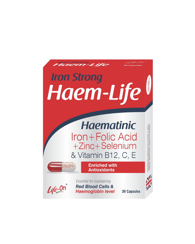 HAEM LIFE 30 CPS (HEAMATINIC)