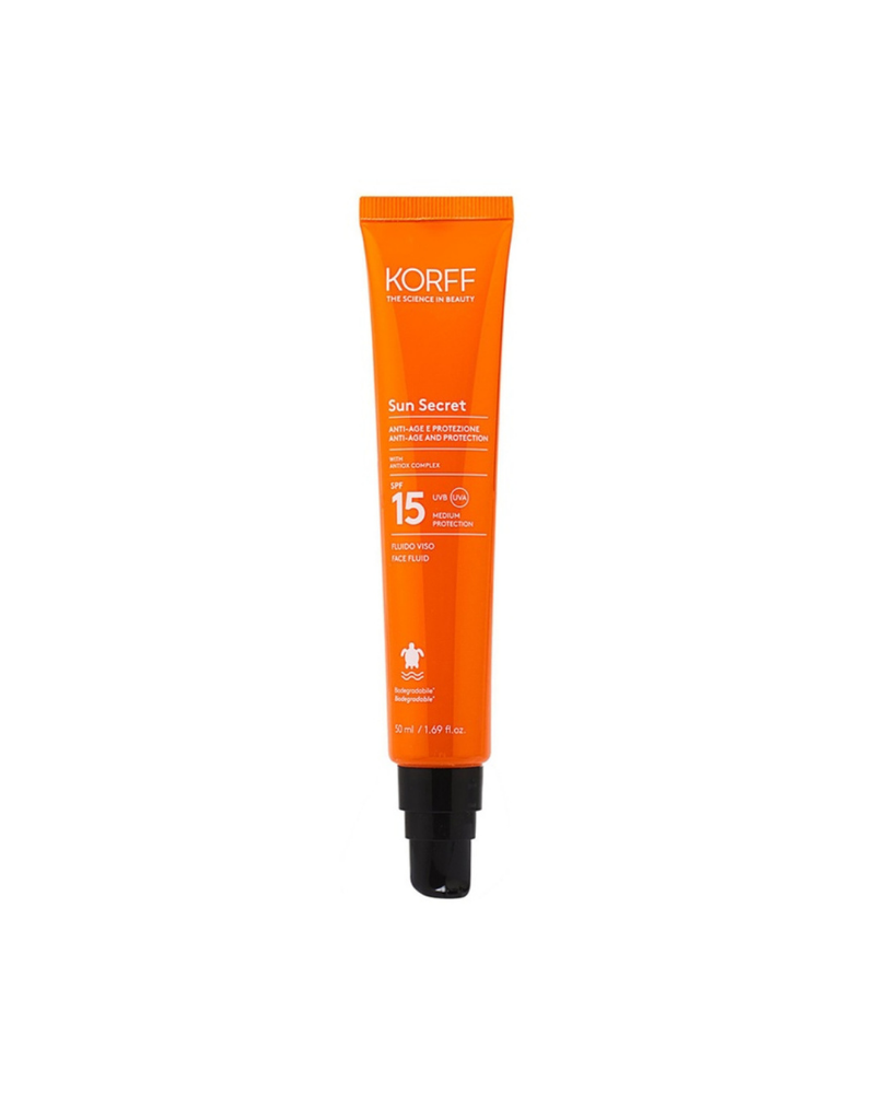 KORFF SUN SECRET FACE FLUID SPF 15 50 ML