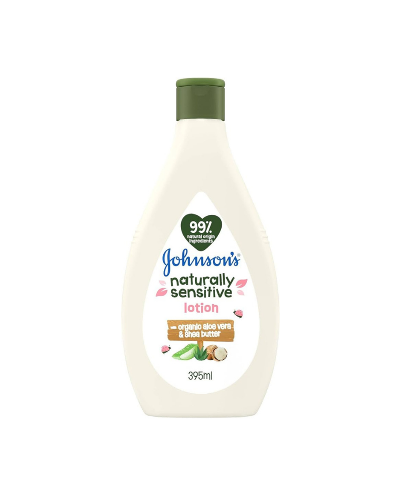 JOHNSON NATURALLY SENSITIVE LOTION 395ML