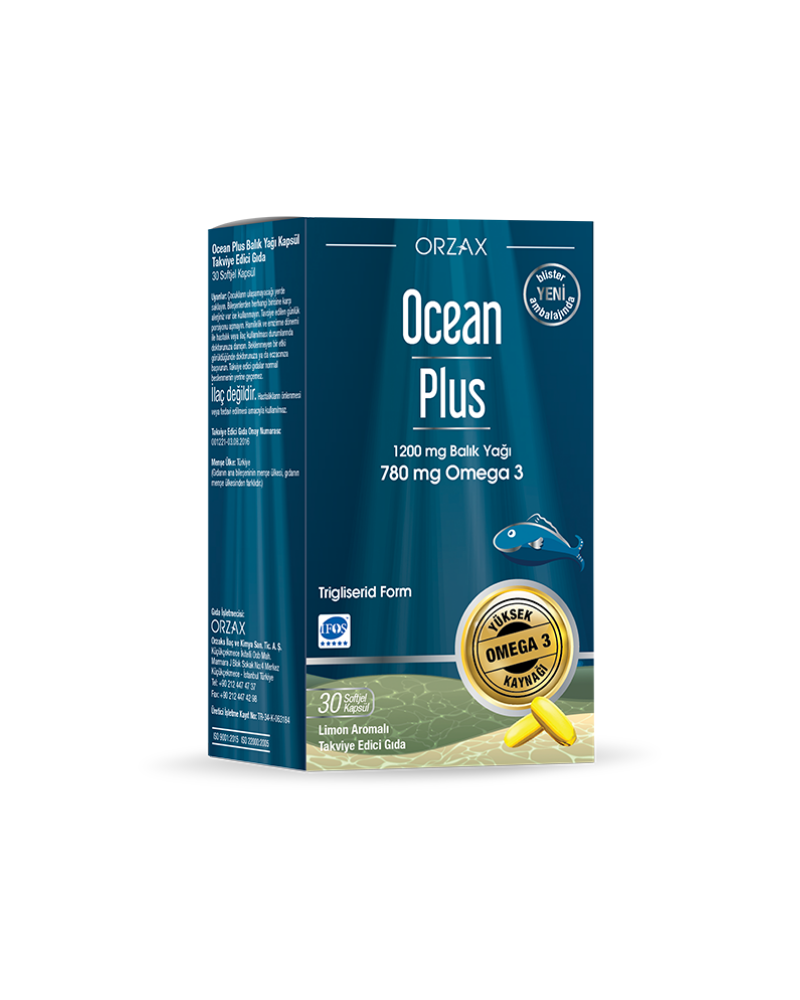OCEAN PLUS 30 SOFTGELS CPS (1200 MG FISH OIL 780 MG OMEGA 3)