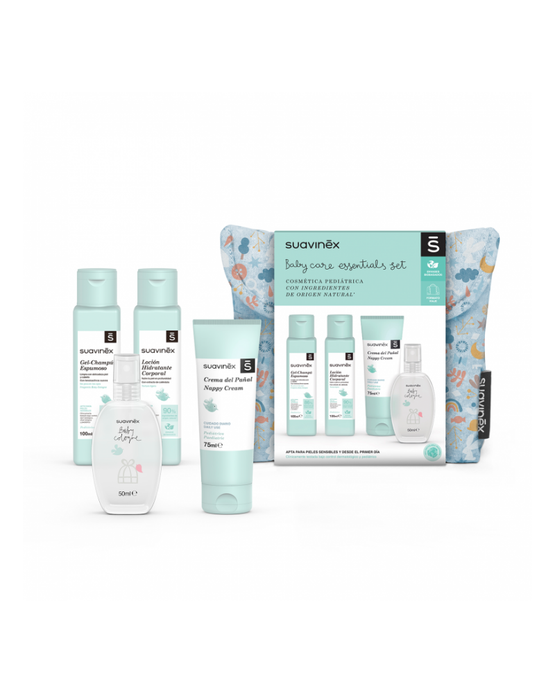 11128 SUAVINEX 3401301 BABY CARE SET BL