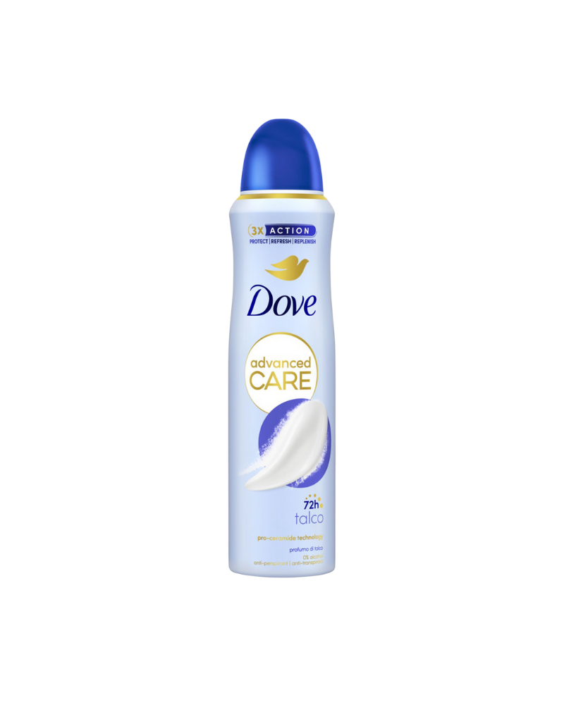 DOVE DEO W.ADV. TALCO 150 ML