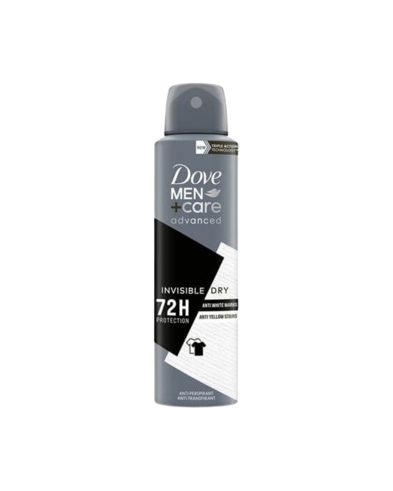 DOVE DEO MEN ADV INVISIBLE DRY 150 ML