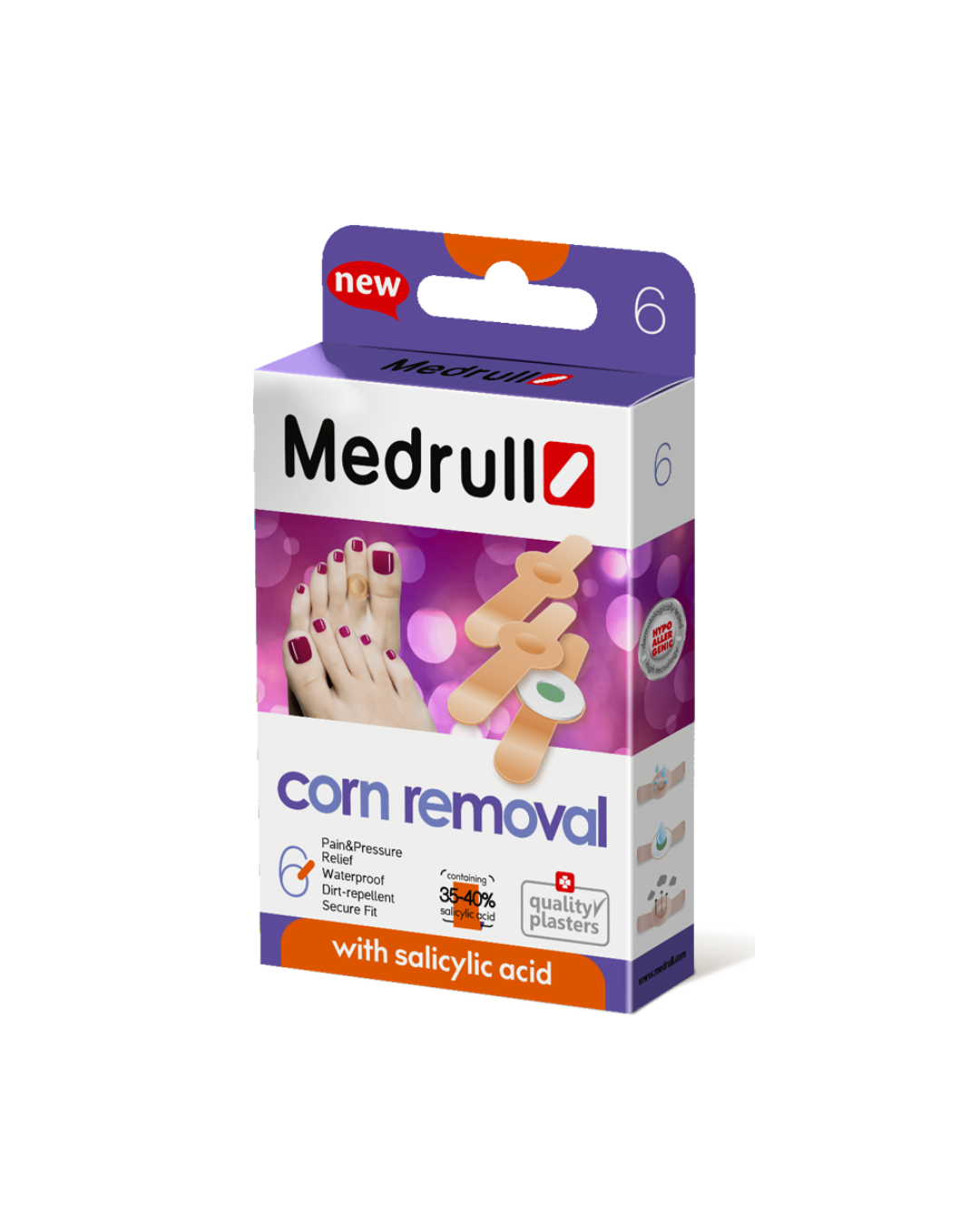 MD016-FLLASTER MEDRULL CORN REMOVAL N6 (CH)