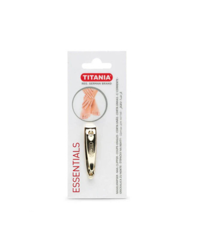 1055 NAIL CUTTER SMALL GOLD PL