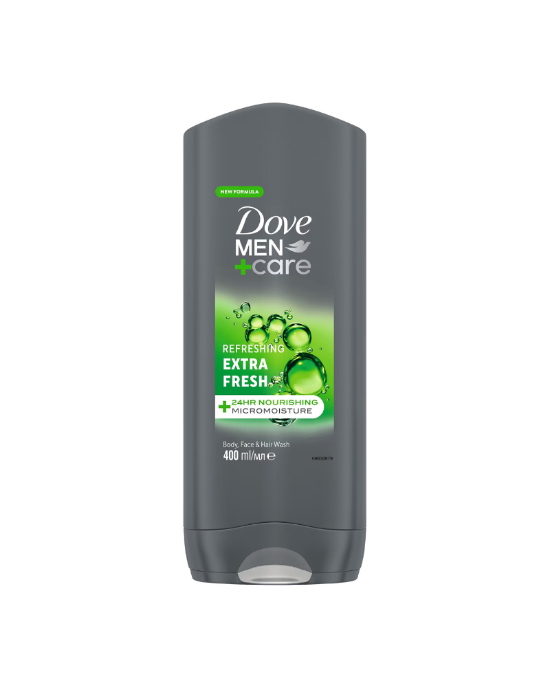 DOVE SG MEN EXTRA FRESH 400 ML