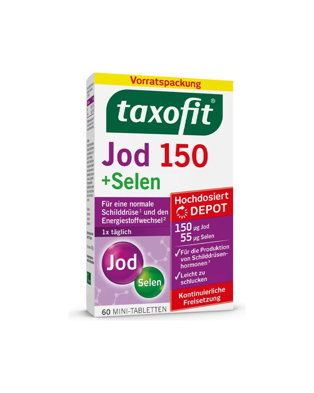 TAXOFIT JOD 150 + SELEN TBL A60