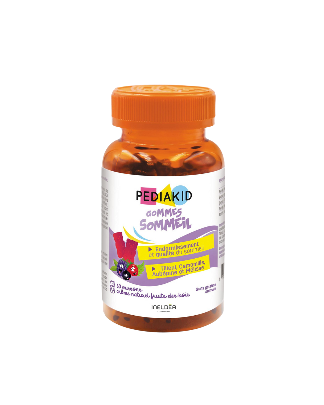 PEDIAKID GOMMES SOMMEIL 60OURSONS
