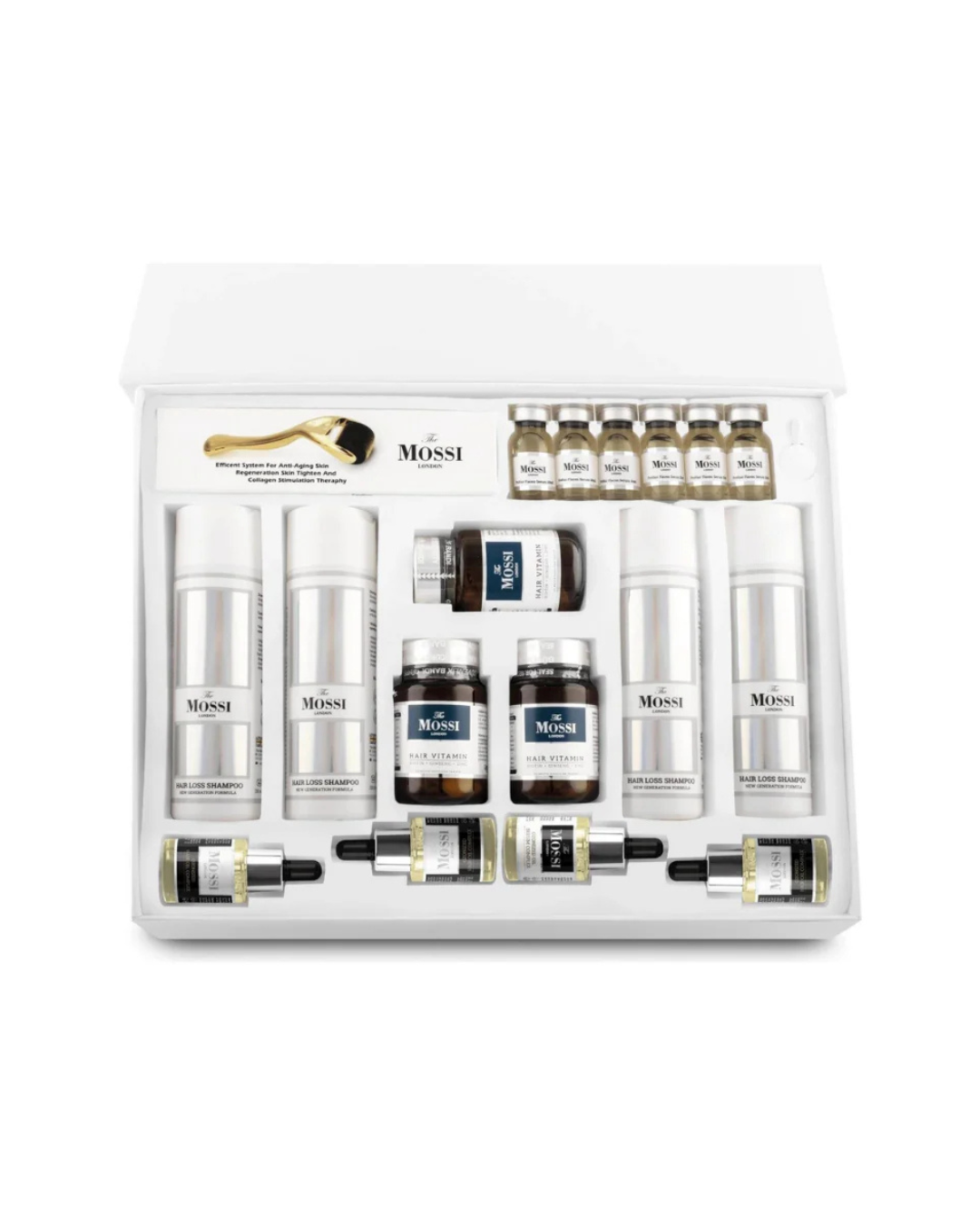 THE MOSSI LONDON 6 MONTHS FLACON PLUS HAIR SET