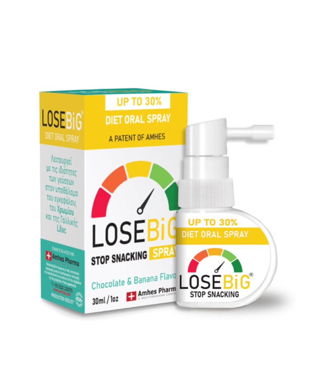 LOSEBIG SPRAY 30ML CHOCOLATE&BANANA FLAVOR