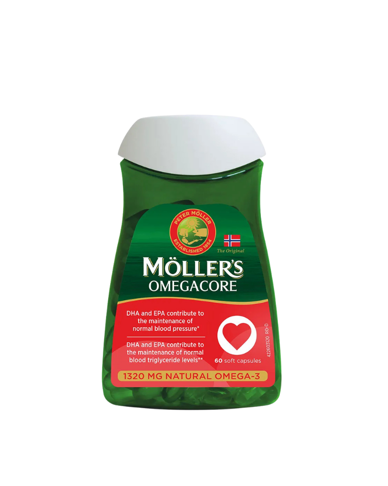 MOLLERS OMEGACORE 1320MG CAPS A60 OMEGA 3